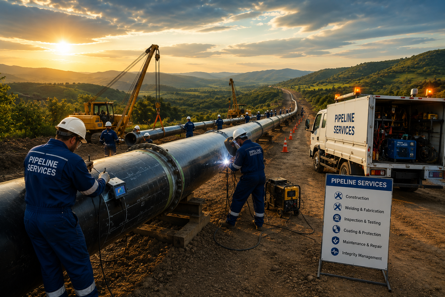 Pipeline Services pipeline maint